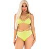 Lingerie Sett Leg Avenue Cage Strappy