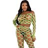 Top og leggins Leg Avenue Hardcore Green
