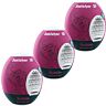 Masturbator Satisfyer Eggs Bubble - 3 pakning med teksturer