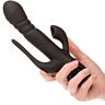Vibrador CALEXOTICS Triple Euphoria med sugefunksjon