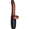 Realistisk Vibrator KING COCK PLUS Triple Threat