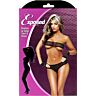Bikini Lingerie Exposed Twilight C/GUANTES med hansker