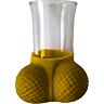 Shotglass Diablo Picante med metallisk finish