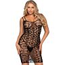 Minikjole Leg Avenue Daisy Crochet One Size