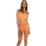 Kjole Music Legs C/Hotpants orange