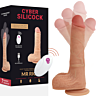 Vibrator CYBER SILICOCK Mr Rick med fjernkontroll