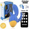 Vibrador ONINDER CUTE LOVE 3 SOME med tredobbel stimulering