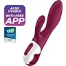 Rabbit vibrator SATISFYER Heated Affair med varme