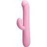 PARTY UP Dean Rabbit Vibrator med roterende skaft