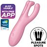 Vibrador SATISFYER THREESOME 4 med app