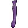Vibrator ZALO QUEEN G-SPOT PULS WAVE med Swarovski