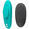 WE-VIBE Moxie+ trusevibrator med magnetklips, akva