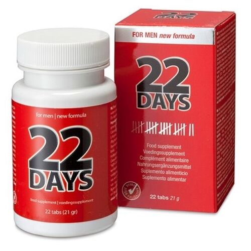 Kapsler COBECO 22 DAYS PENIS EXTENSION med hormonstøtte