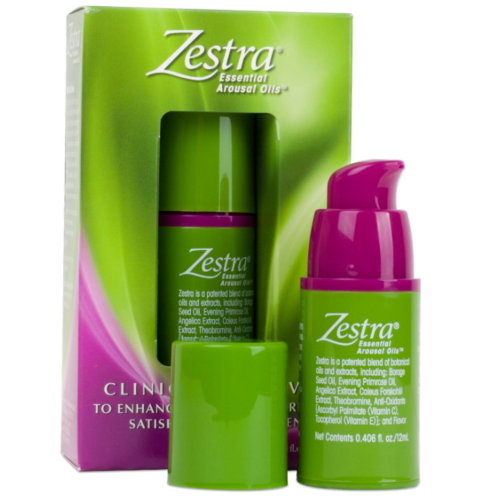 Stimulator Zestra Deluxe Bottle med varmende effekt