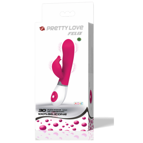 Rabbit vibratoren Pretty Love Flirtation med Felix stimulerer