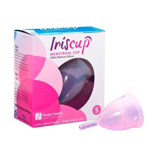 Menstruasjonskopp IRISCUP Small Pink med steriliseringspose