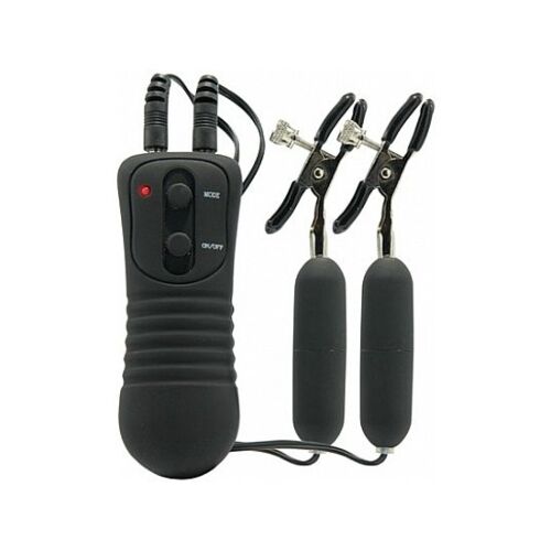 Stimulator FETISH FANTASY SERIES Vibrerende Nipple Klips 10 mønstre