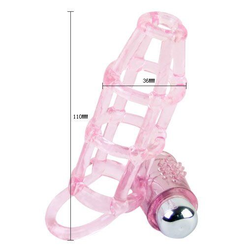 Penis Sleeve BAILE FOR HIM med vibrerende ringer
