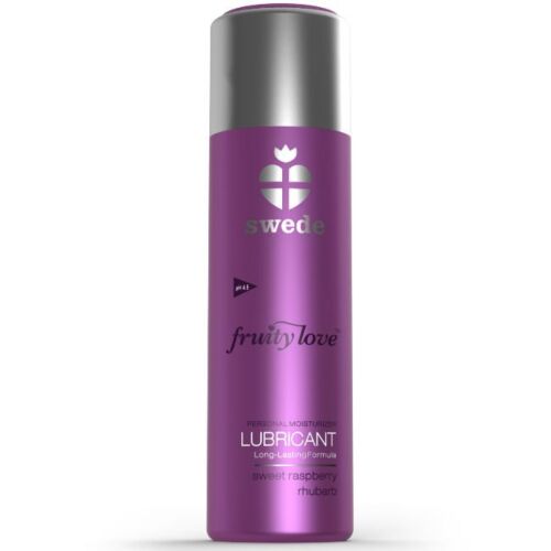 Lubricant Swede Fruity Love Bringebær Rabarbra 100 ml