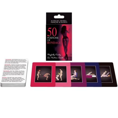 Spillkort KHEPER GAMES 50 POSISJONER FOR BONDAGE