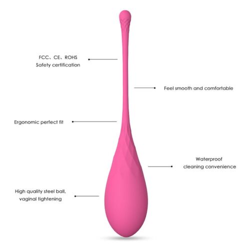 Kegel sett Leslie med 6 vekter for bekkenbunnstrening