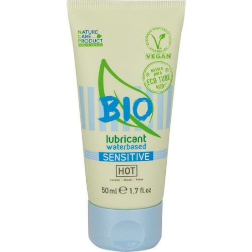 Vannbasert Lubrikant HOT BIO 50 ML med Aloe Vera