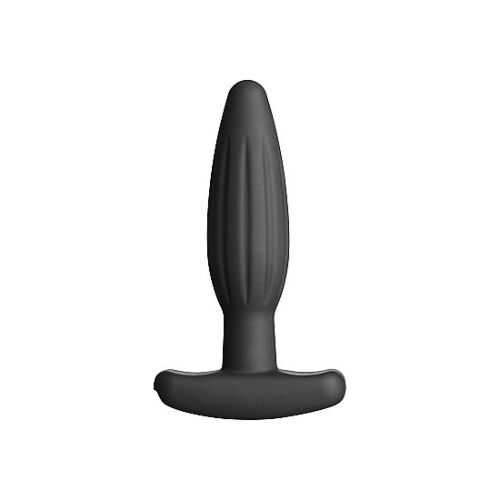 Anal Plug ELECTRASTIM Silicone Black Rocker Small