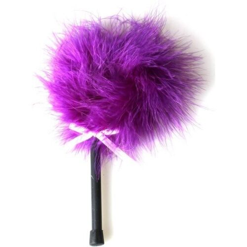 Bondage SECRETPLAY PINK PURPLE MARABOU DUSTER for sensuell lek