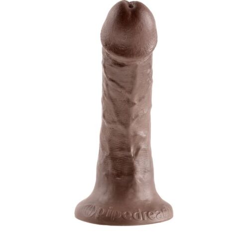 Strapon Dildo KING COCK 15.2 CM med sugende base