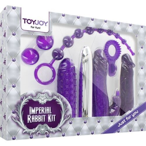 Sex leketøy TOYJOY Imperial Rabbit Kit med syv leker