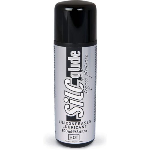 Glidemiddel HOT Silc Glide 100 ml med silkeaktig følelse