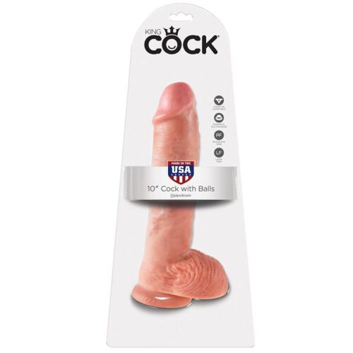 Dildo King Cock 10 Håndlaget for realistisk opplevelse