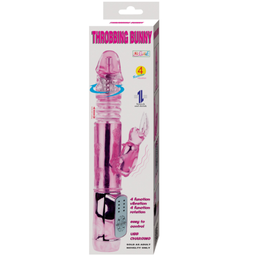 Rabbit vibrador BAILE ROTATIONS BAILE - US RABBIT THROBBING BUTTERF