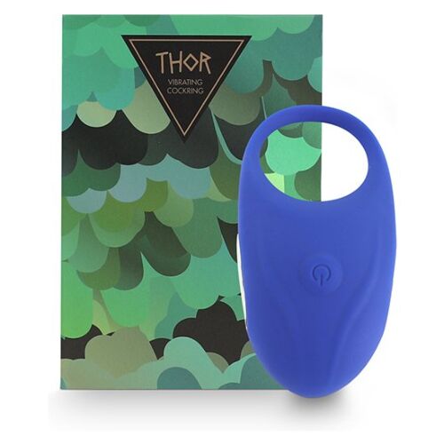 Feelztoys - Thor vibrerende ring blå
