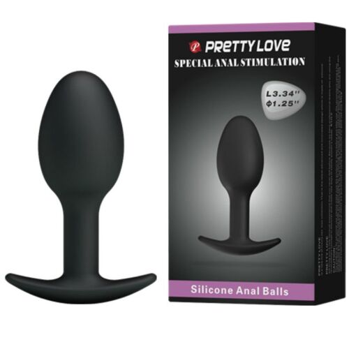 Anal Plug Pretty Love BOTTOM 6.5 CM med vekt