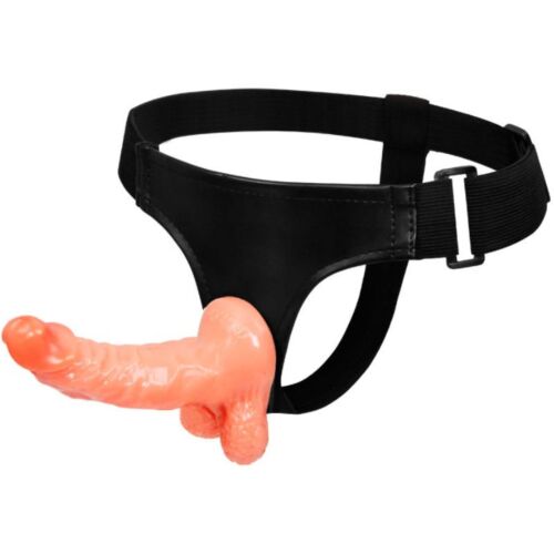 Harness med realistisk penis BAILE HARNESS COLLECTION 15.5 cm