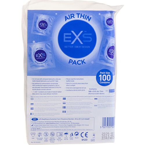 Kondom Exs Air thin 100s - Tynn og komfortabel