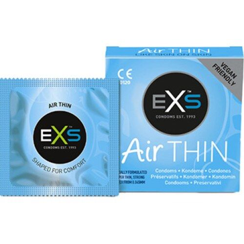Kondomer Exs Air thin 3?s – ekstra tynne
