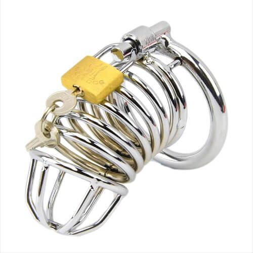 Cock Ring Impound Spiral Caged Design