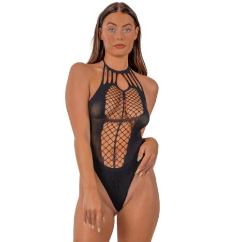 Teddy Lace Strappy Halter Utsnitt