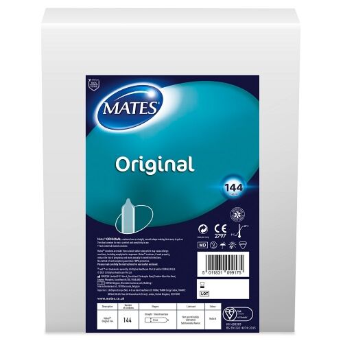 Kondom Mates Original BX144 med glidemiddel
