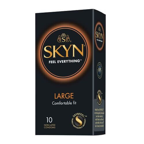 Kondom Mates SKYN Large Uten Latex 10 Pakke
