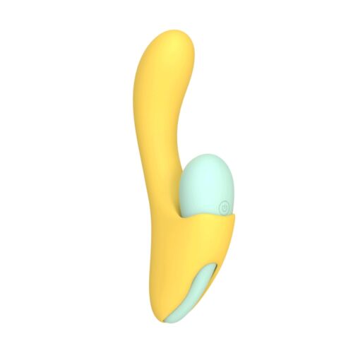Vibratør MINA Bloom 2 in 1 med klitorisstimulator