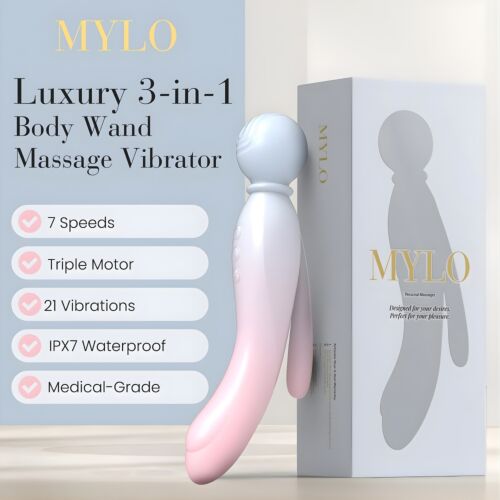 Wand Vibrator MYLO 3-in-1 Massageapparat