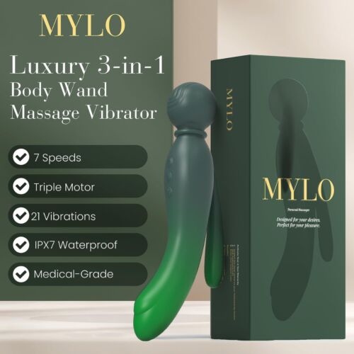 Kroppsmassasje MYLO 3-i-1 med 7 vibrasjonsmoduser