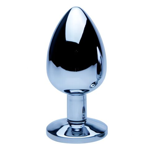 Anal Plugg Precious Metals Large med juveler Plata