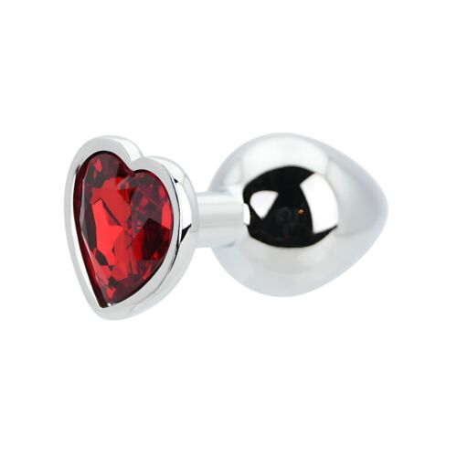 Buttplug Toosh Heart Shaped Medium med juveler