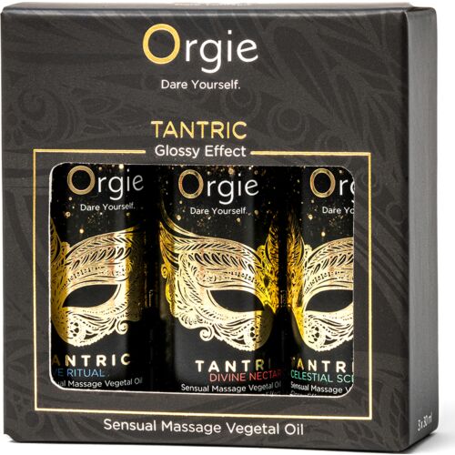 Massasjeolje Orgie Tantric Sensual 3 x 30ml