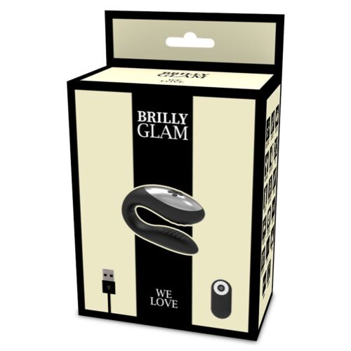 Parvibrator BRILLY GLAM We Love med fjernkontroll