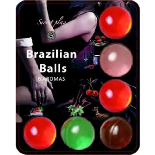 Lubrikant SECRETPLAY BRAZILLIAN BALLS med varmeeffekt